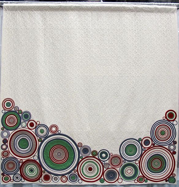 Stock on Hand, Katherine Jones. Chigwell, Tasmania, Australia. 2nd place, Bias Tape Challenge, QuiltCon 2015.