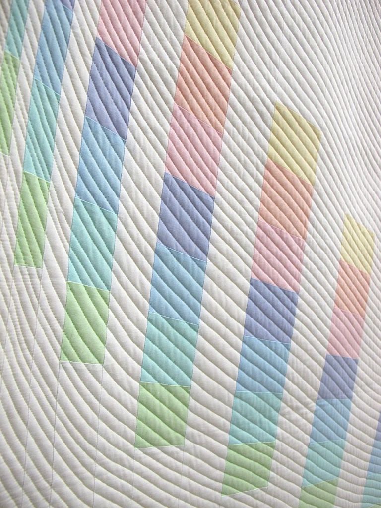 7 Up by Debra Jalbert. Clermont, Florida. 1st Place, Michael Miller Fabric Challenge, QuiltCon 2015.