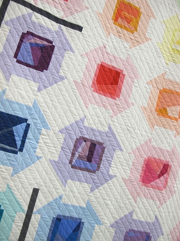 Fractured Churndash by Erin Davis. Evanston, Illinois.