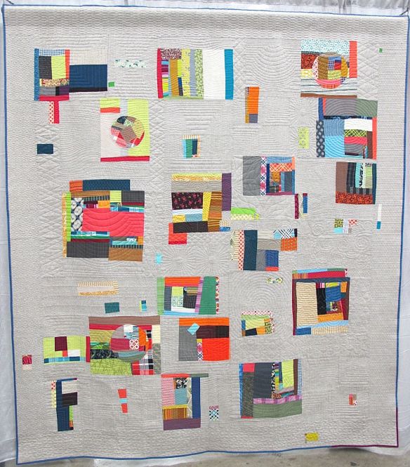 Faraway Fields-Full Circle by Jules McMahon. Sutton, New South Wales, Australia. Pieced by Cheryl Arkinson. Quilted by Heidi Bruce of @goneaussiequilting