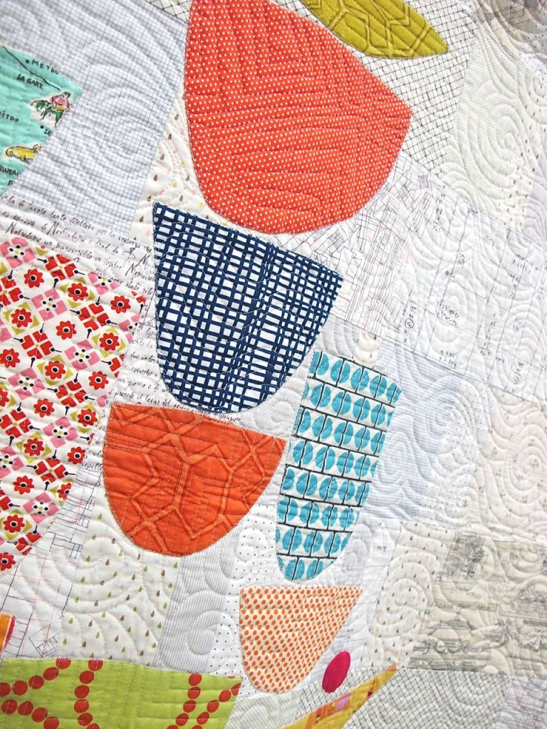 The Dishes Can Wait by Rachel Kerley. Hillsboro, Oregon. 2nd Place, Applique Category, QuiltCon 2015.