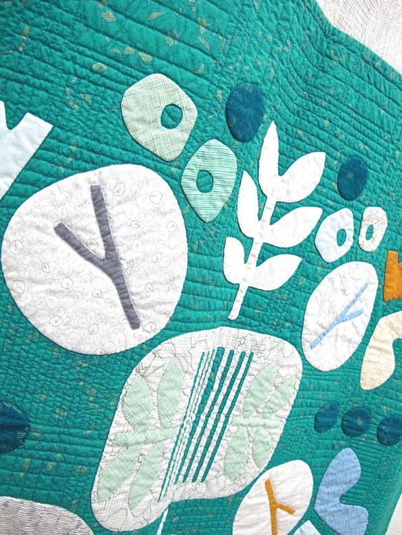 Botanics in Green by Carolyn Friedlander. Lake Wales, Florida.