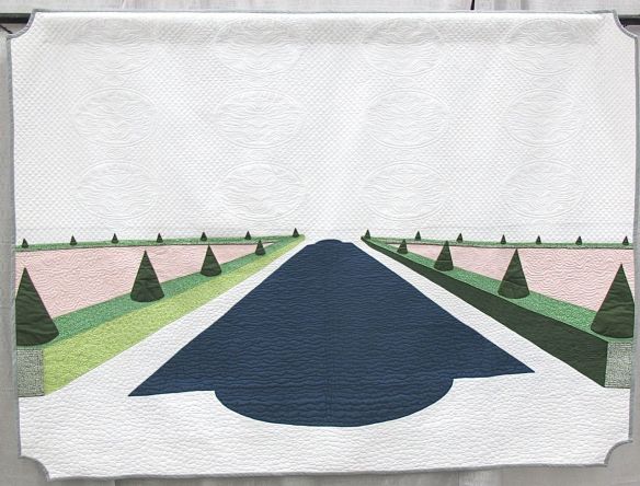 Grand Canal by Casey York. St. Louis, Missouri. Quilted by Ann McNew.