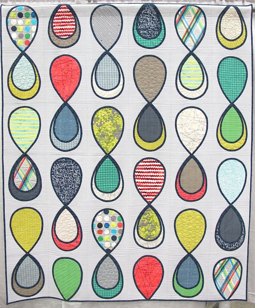 Rocket 88 by Latifah Saafir. Los Angeles, California. Quilted by Lisa Alexakis.