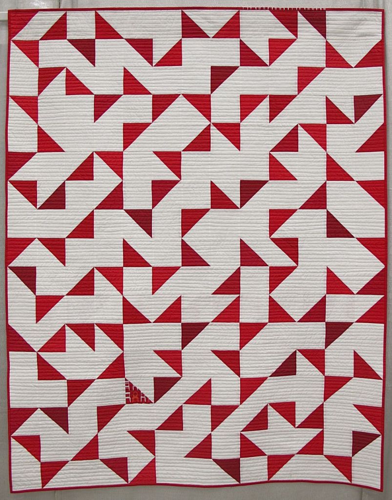 Anni Albers Orange Chair by Martha Peterson. Woodinville, Washington.