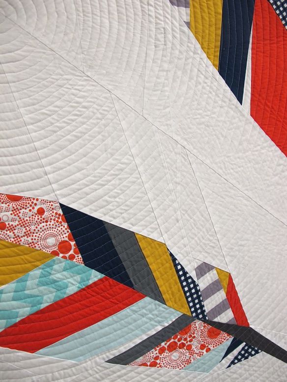 Feathers by Shannon Page. Dallas, Texas. Original Block by Play Crafts.