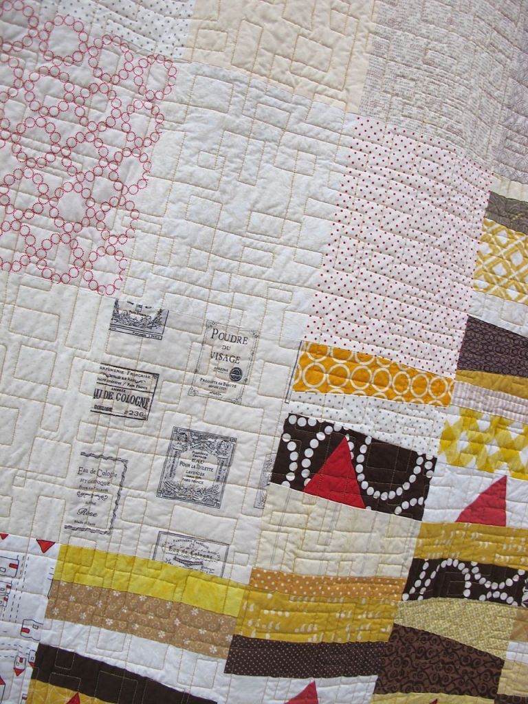 Ascent. Thorndale, Texas. Pieced by Toni Lovelady, Heidi Grohs, Andy Knowlton, Bobbi Brekke, Jennifer Worthen, Carie Jo, Rachel Booth, Lindsay Connor, Jennifer Pelecchia, Amanda Hohnstreiter. Quilted by Amanda Hohnstreiter. Block Design by Deborah Aspuria. Quilt Design by Amanda Hohnstreiter.