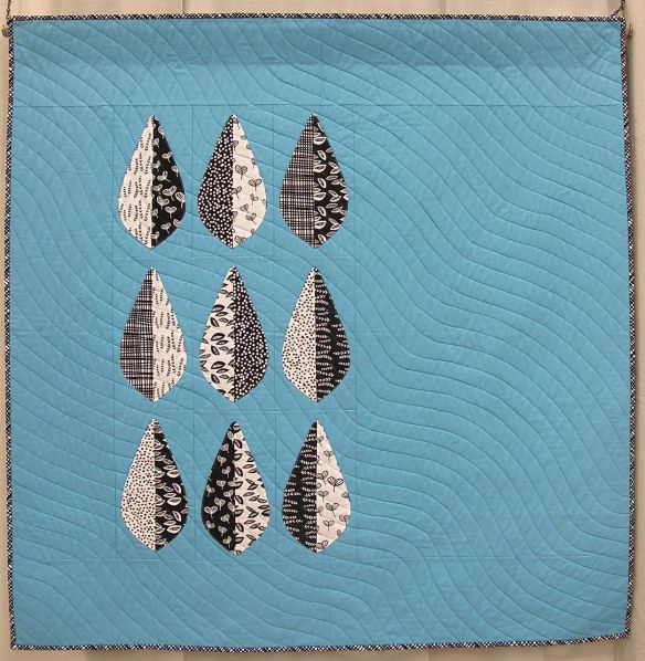 MQG 2014 Quilt of the Month: February. Zephyr by Debbie Grifka. Ann Arbor MQG.