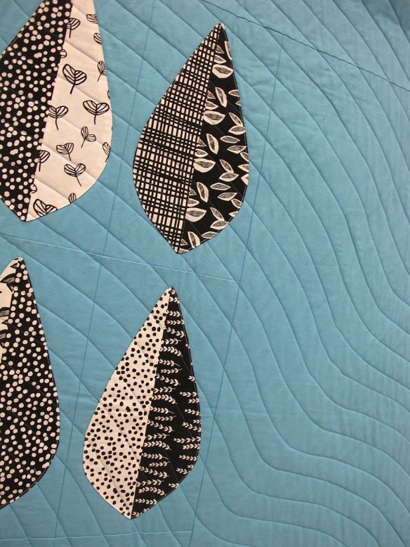 MQG 2014 Quilt of the Month: February. Zephyr by Debbie Grifka. Ann Arbor MQG.