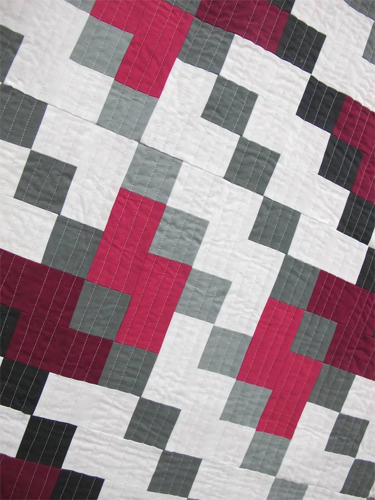 MQG 2014 Quilt of the Month: October. Shifted by Kristy Daum. St. Louis MQG.