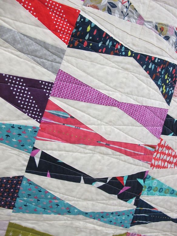 MQG 2014 Quilt of the Month: August. Kite Tails by Amy Friend. Seacoast MQG.