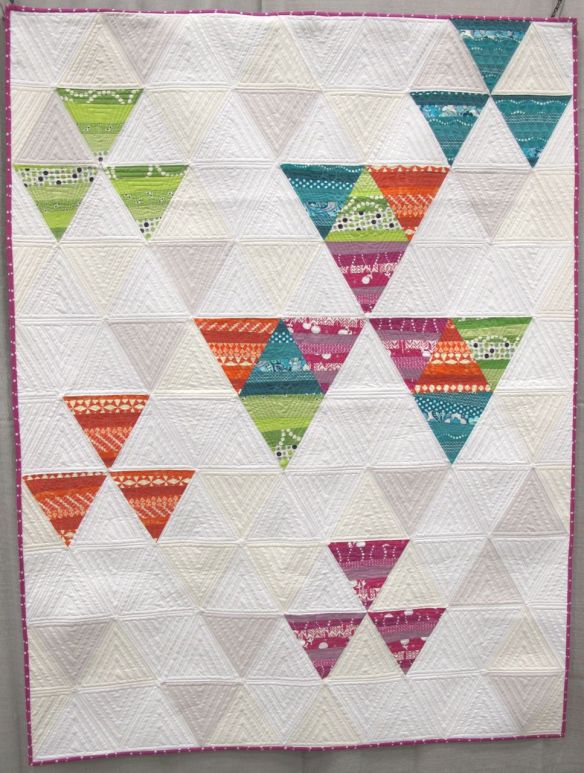 Fallout by Michelle Lieberson. Westport, Connecticut. Quilted by Janice Roy.