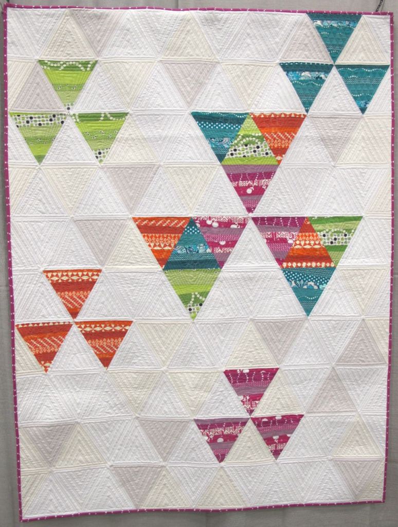 Fallout by Michelle Lieberson. Westport, Connecticut. Quilted by Janice Roy.