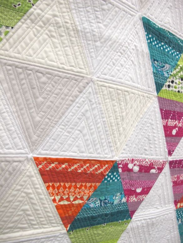 Fallout by Michelle Lieberson. Westport, Connecticut. Quilted by Janice Roy.