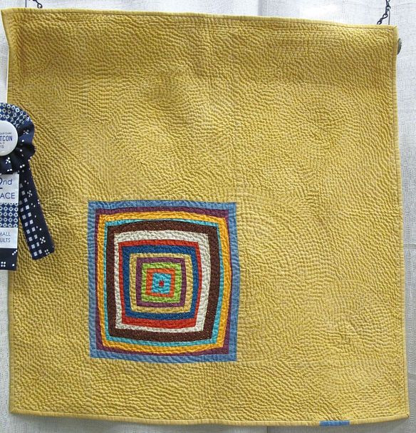 In Wedowee by Chawne Kimber. Easton, Pennsylvania. 2nd Place, Small Quilt category, QuiltCon 2015