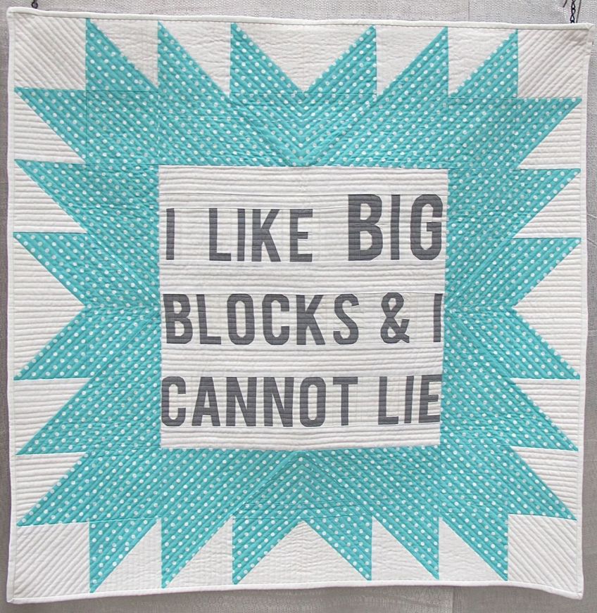 I Like BIG Blocks and I Cannot Lie by Allison Chambers. San Antonio, Texas.
