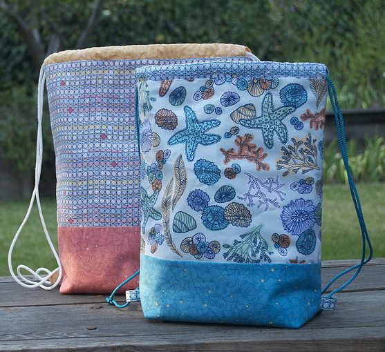 Drawstring Backpacks By Terri Carpenter