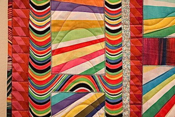 Sun Shine by Sharona Fischrup, quilted by New Pieces Quilt Shop