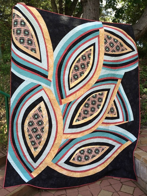 Goats Askew by Karen Foster, Capitola Quilter