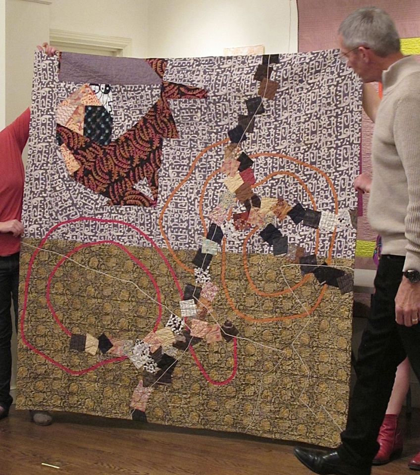 Cerberus Missing His Constellation by Joe Cunningham, 72x72, 2013