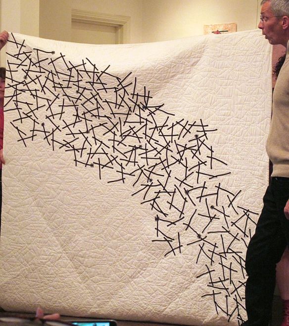 Winter Twister by Joe Cunningam, 73x69, 2010