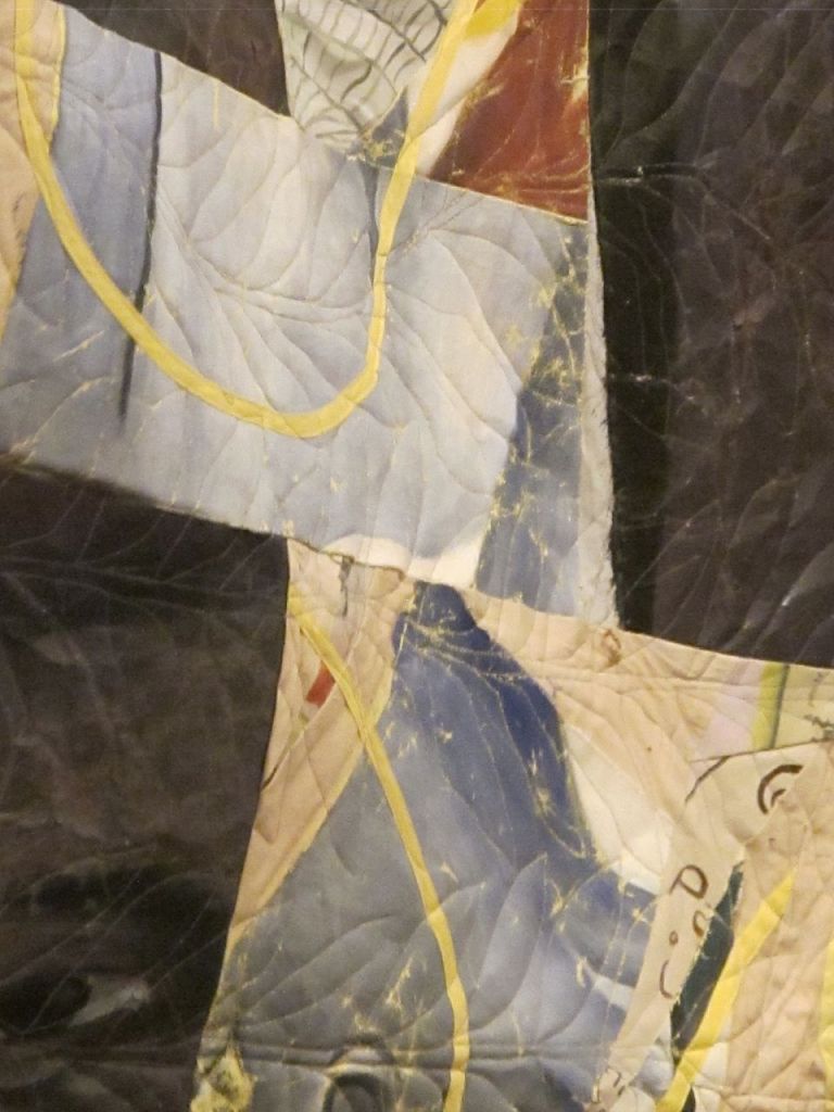 Bed, after Rauschenberg by Joe Cunningham, 52x64, 2013