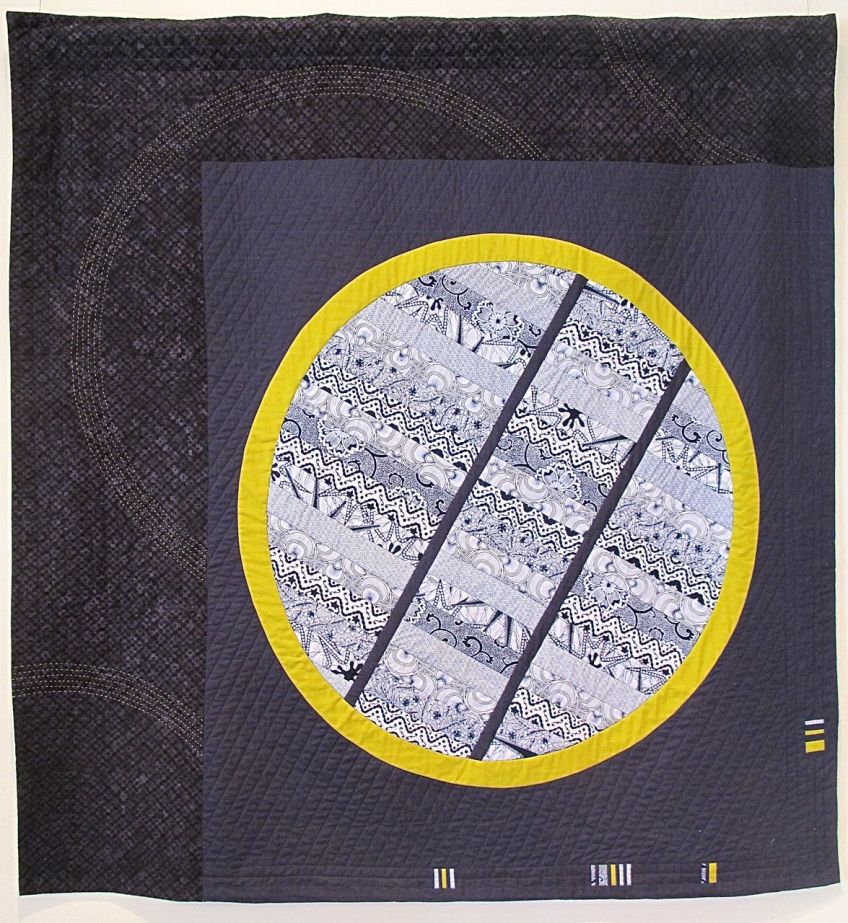 The Big Wasabi by Pati Fried, quilted by Kerry Reed