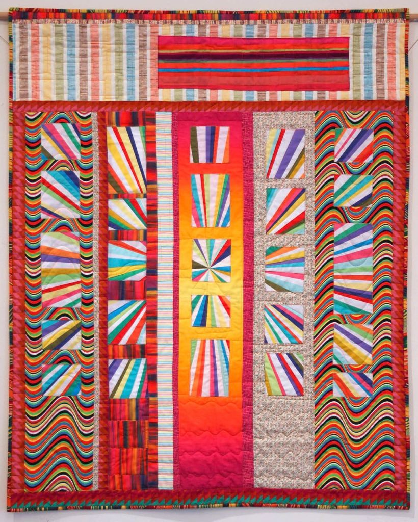 Sun Shine by Sharona Fischrup, quilted by New Pieces Quilt Shop Sun Shine by Sharona Fischrup, quilted by New Pieces Quilt Shop