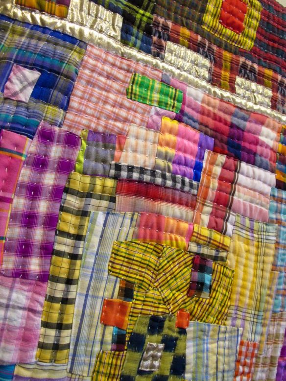 Madder Plaids by Margaret Fabrizio, 2014. Madder Plaids by Margaret Fabrizio, 2014.