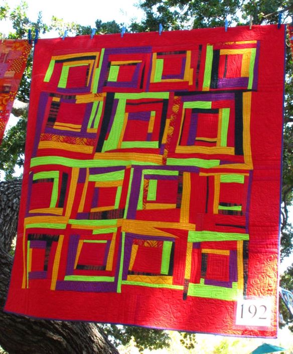 Damask Log Cabin by Freddy Moran Damask Log Cabin by Freddy Moran