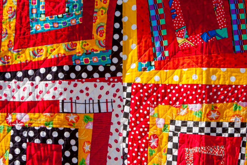 Gee's Bend Log Cabin by freddy Moran