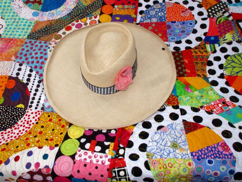 Freddy Moran, Quilting in the Garden at Alden Lane Nursery