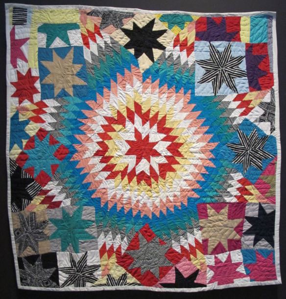 Texas Star. Mattie Pickett, piecer, Willia Ette Graham, quilter. Collection of Eli Leon.