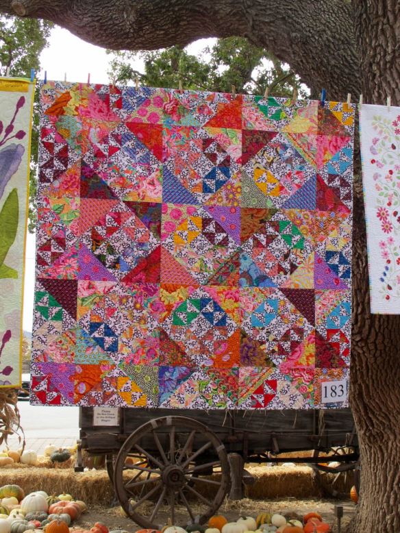 Triangle Quilt by Freddy Moran Triangle Quilt by Freddy Moran