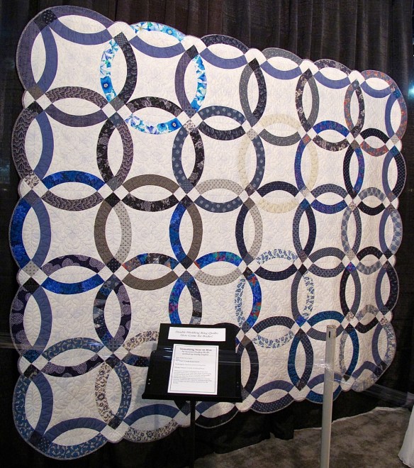 Something New in Blue by Victoria Findlay Wolfe, quilted by Shelly Pagliai Something New in Blue by Victoria Findlay Wolfe, quilted by Shelly Pagliai