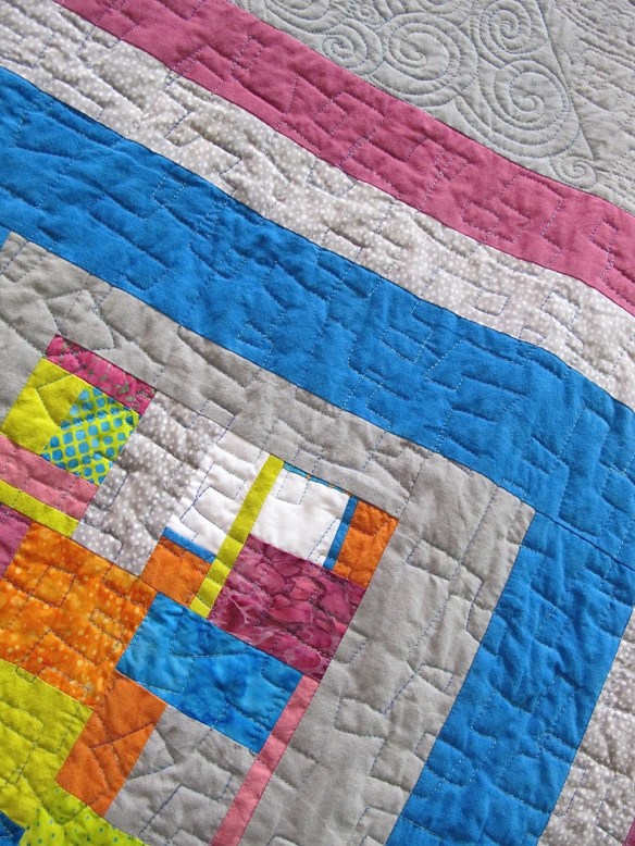 Hardly Strictly Stella by Cathy Miranker, quilted by Claudia Shearer Hardly Strictly Stella by Cathy Miranker, quilted by Claudia Shearer