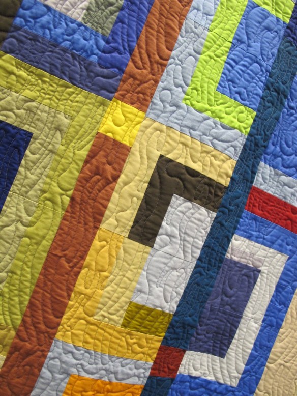 One-Corner Log Cabin by Pamela Rocco One-Corner Log Cabin by Pamela Rocco