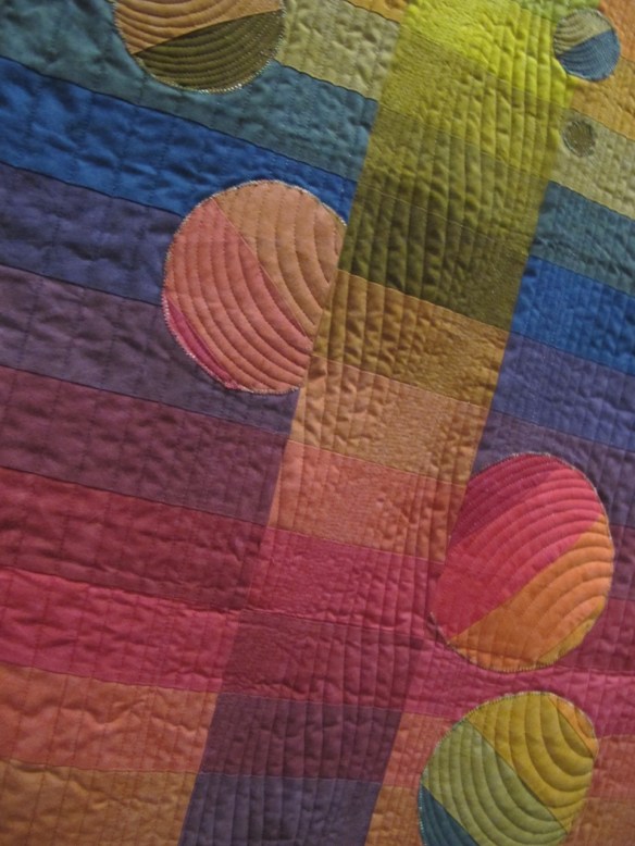 Orbit by Patti Henderson Auburn, quilted by Beth Foust Orbit by Patti Henderson Auburn, quilted by Beth Foust