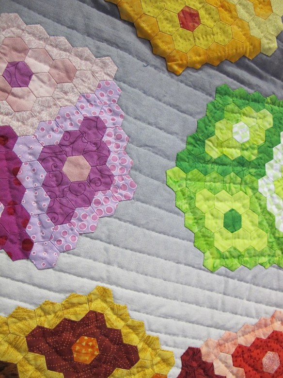 Tumbling Hexagons by Anabeth Dollins Tumbling Hexagons by Anabeth Dollins