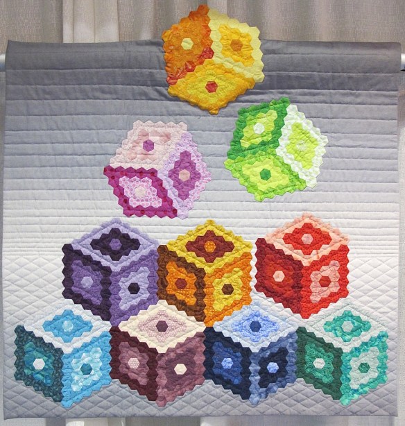 Tumbling Hexagons by Anabeth Dollins Tumbling Hexagons by Anabeth Dollins