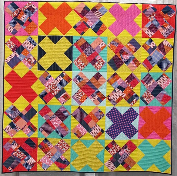 A Kiss For Paul by Tricia Royal, quilted by Frank Palmer A Kiss For Paul by Tricia Royal, quilted by Frank Palmer