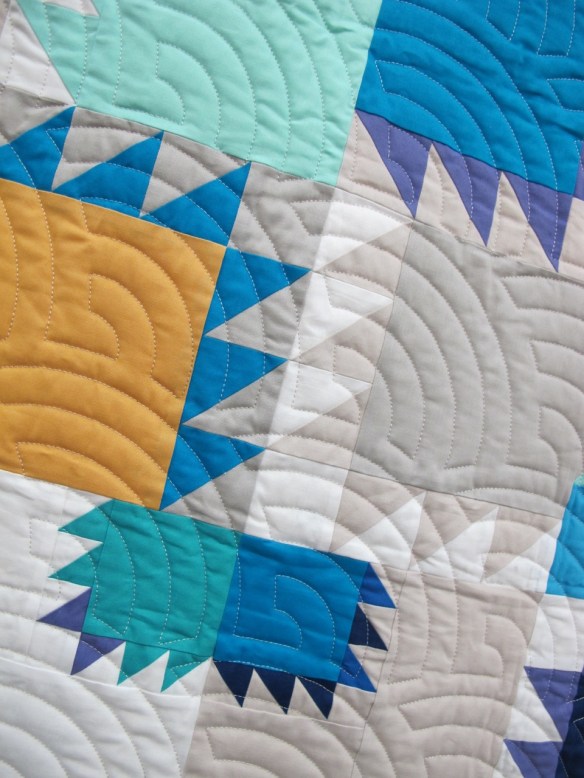 Delta Breeze by Cindy Wiens, quilted by Darby Myers Delta Breeze by Cindy Wiens, quilted by Darby Myers