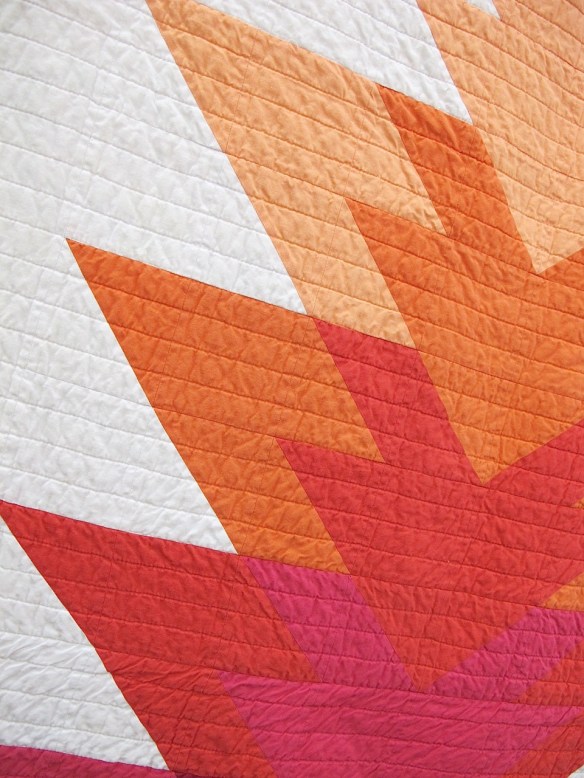 Arrowhead Quilt - Berry Colorway by Kristi Schroeder Arrowhead Quilt - Berry Colorway by Kristi Schroeder