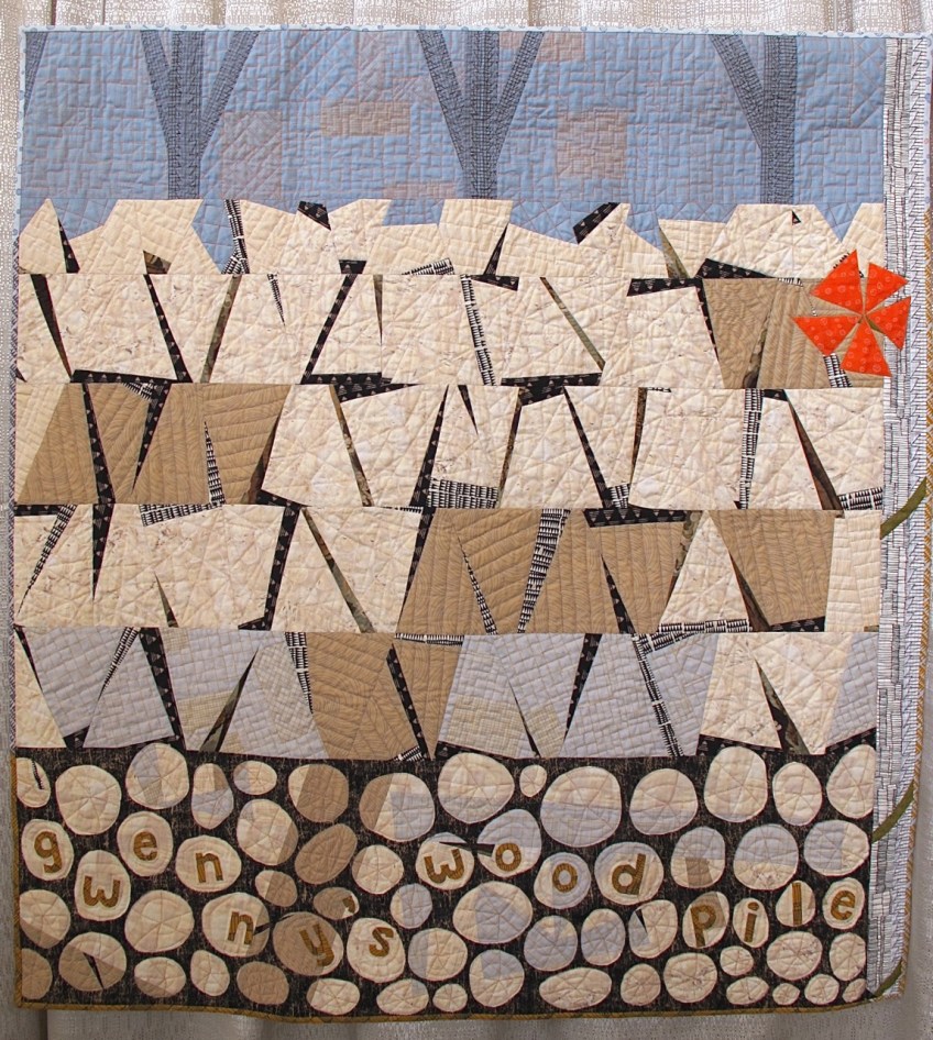 Gwenny's Woodpile by Karen Duling