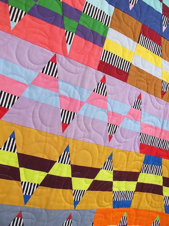 I've Got Your Back by Cindy Wiens, quilted by Darby Myers I've Got Your Back by Cindy Wiens, quilted by Darby Myers