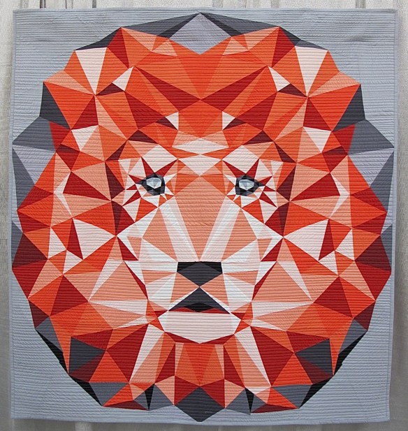 Jungle Abstractions: The Lion by Violet Craft Jungle Abstractions: The Lion by Violet Craft