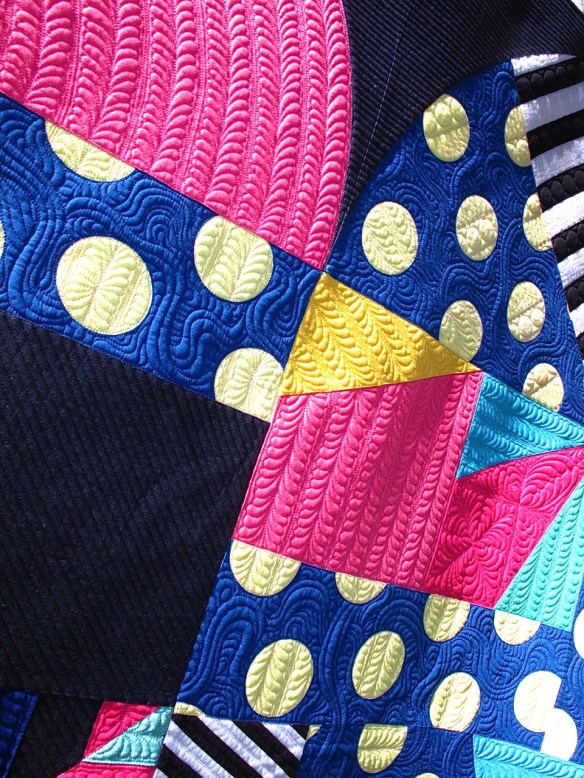 Kill it with Fire by Libs Elliott, quilted by Rachael Dorr Kill it with Fire by Libs Elliott, quilted by Rachael Dorr