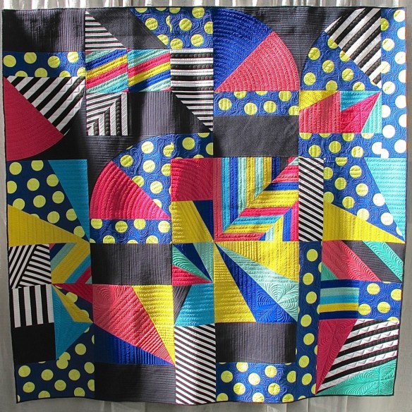 Kill it with Fire by Libs Elliott, quilted by Rachael Dorr Kill it with Fire by Libs Elliott, quilted by Rachael Dorr