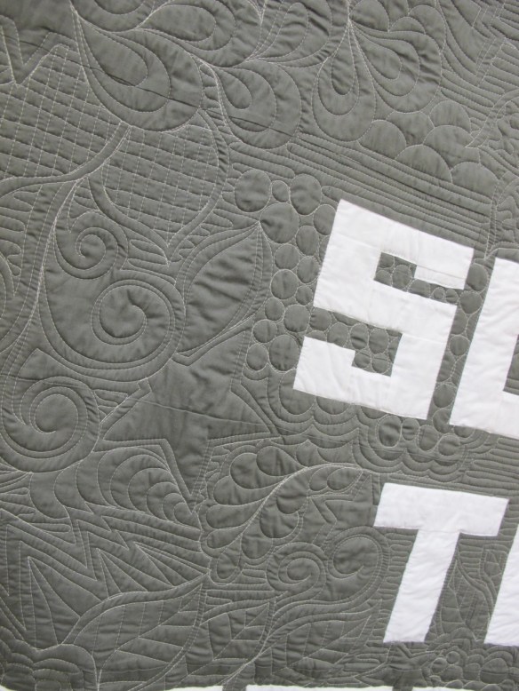 No Sleep Till Brooklyn by Allison Chambers, quilted by Jessica Toye No Sleep Till Brooklyn by Allison Chambers, quilted by Jessica Toye