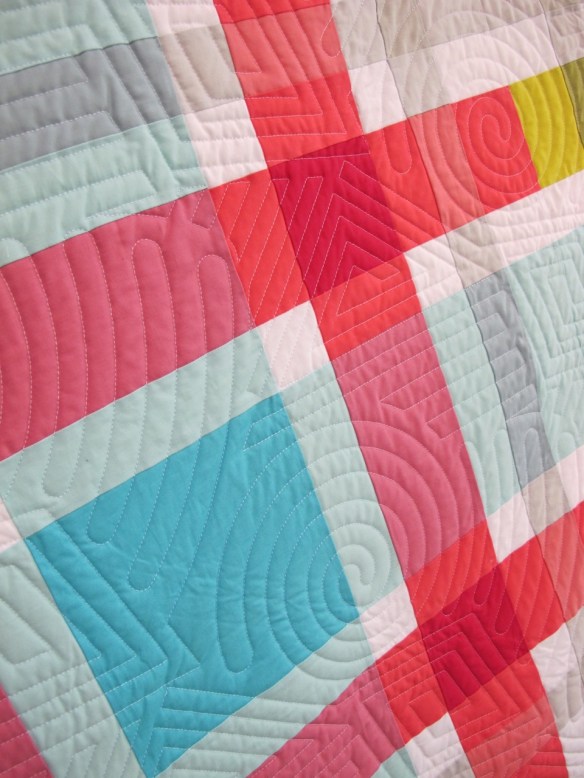 Plaid on Point by Jennifer Jones Rossotti. quilted by Darby Myers, quiltedsquid.blogspot.com Plaid on Point by Jennifer Jones Rossotti. quilted by Darby Myers, quiltedsquid.blogspot.com